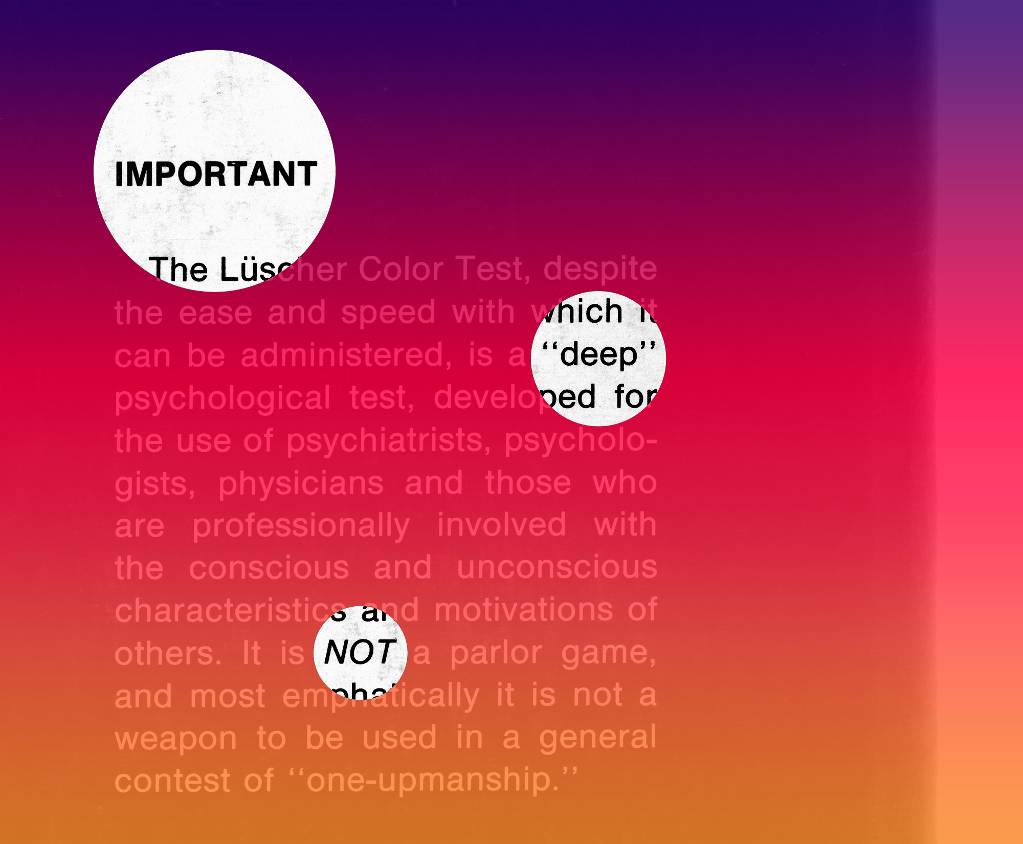 COLOR/THEORY volume 1